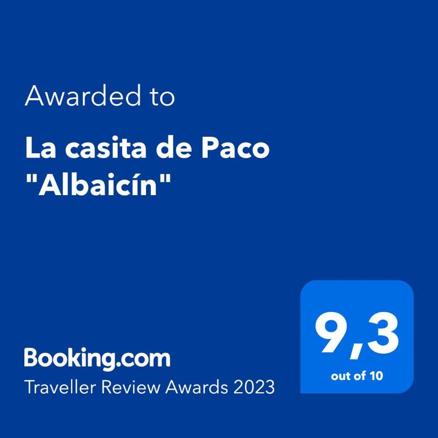 Ferienwohnung La Casita De Paco Albaicin Granada Exterior foto